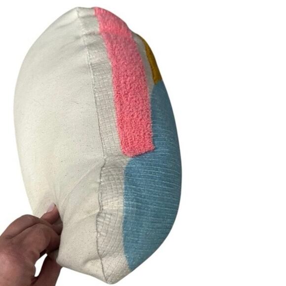 NWT Raj Rainbow Cloud Decorative Throw Pillow - Boho Kids Room Cushion - Picture 3 of 6